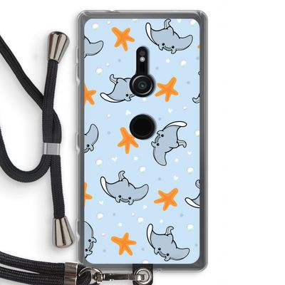 Manta: Sony Xperia XZ2 Transparant Hoesje met koord