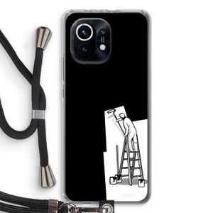 Musketon Painter: Xiaomi Mi 11 Transparant Hoesje met koord