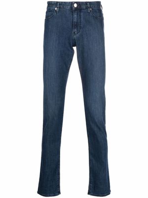 Emporio Armani jean slim J06 - Bleu