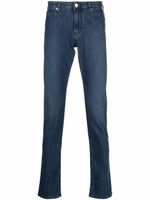 Emporio Armani jean droit - Bleu - thumbnail