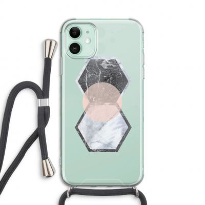 Creatieve toets: iPhone 11 Transparant Hoesje met koord