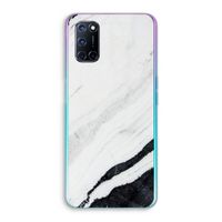 Elegante marmer: Oppo A72 Transparant Hoesje