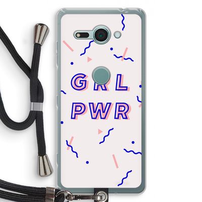 GRL PWR: Sony Xperia XZ2 Compact Transparant Hoesje met koord