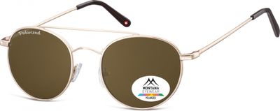 Montana zonnebril unisex Aviator goud (MP91D)