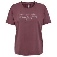 Only Play Esona T-shirt paars maat:xs
