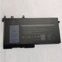 Notebook battery for Dell Latitude 5580 5480 5280 Series 11.4V 42Wh
