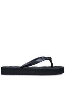 Kurt Geiger London tongs Kensington à design matelassé - Noir