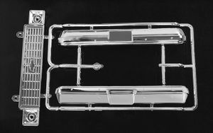 RC4WD Chevrolet Blazer Chrome Grill and Bumper Parts Tree (Z-B0094)