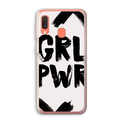 Girl Power #2: Samsung Galaxy A20e Transparant Hoesje