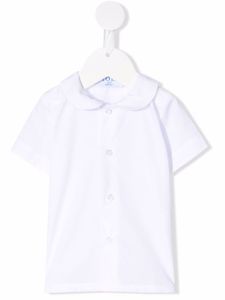 Siola chemise à col claudine - Blanc