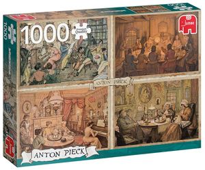 Premium Collection Anton Pieck - Living Room Entertainment 1000 pcs Legpuzzel 1000 stuk(s)