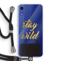 Stay wild: Honor Play 8A Transparant Hoesje met koord
