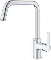 Grohe QuickFix Start verhoogde keukenmengkraan hoek chroom