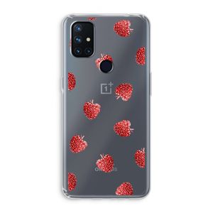 Framboosjes: OnePlus Nord N10 5G Transparant Hoesje