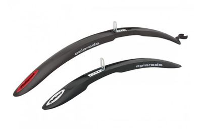 Polisport Spatbordset 26" colorado - zwart