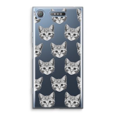 Kitten: Sony Xperia XZ1 Transparant Hoesje