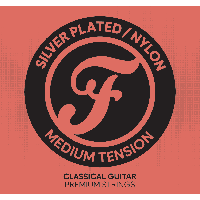 Fazley CPSPMT Premium Silver Plated Classical Guitar Strings medium tension snarenset voor klassieke gitaar