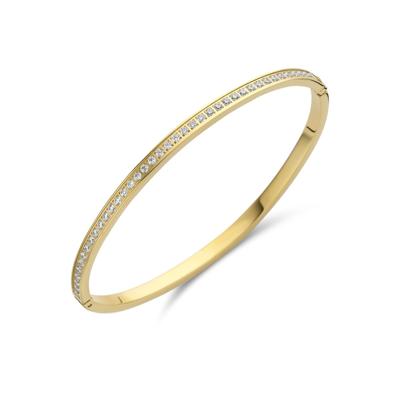 Melano Friends Hinged CZ Armband Goud