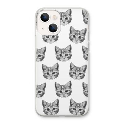 Kitten: iPhone 13 Transparant Hoesje