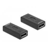 Delock 66643 DisplayPort-kabel DisplayPort Adapter DisplayPort-bus 0 m Zwart 4K UHD