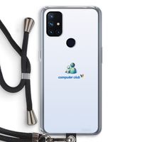 MSN: OnePlus Nord N10 5G Transparant Hoesje met koord