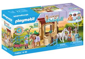 PLAYMOBIL Horses of Waterfall - Manege constructiespeelgoed 71494