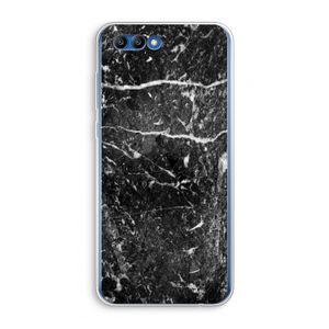 Zwart marmer: Honor 10 Transparant Hoesje
