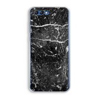Zwart marmer: Honor 10 Transparant Hoesje