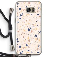 Terrazzo N°23: Samsung Galaxy S7 Edge Transparant Hoesje met koord