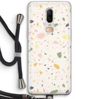 Terrazzo N°21: OnePlus 6 Transparant Hoesje met koord
