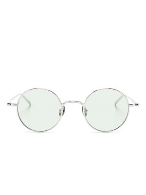 Matsuda lunettes de soleil M3087 à monture ronde - Argent