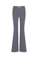 Flair bonded circle trousers - black/kit - 13447