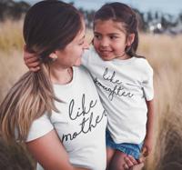 "zo moeder zo dochter" t-shirt