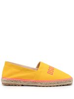 DSQUARED2 espadrilles à logo imprimé - Jaune - thumbnail