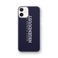 Blijve plakken in Negenduust: iPhone 12 mini Transparant Hoesje