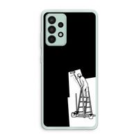 Musketon Painter: Samsung Galaxy A52s 5G Transparant Hoesje Musketon Painter: Samsung Galaxy A52s 5G Transparant Hoesje