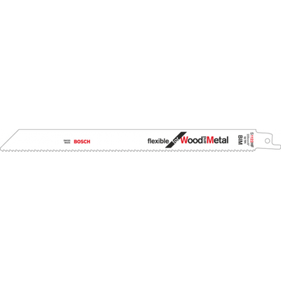 Bosch Accessoires 100x Reciprozaagblad Flexible voor Hout en Metaal S1122HF - 2608656034
