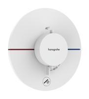 Hansgrohe ShowerSelect Comfort S thermostaat inbouw voor 1 functie en extra uitgang, mat wit Hansgrohe ShowerSelect Comfort S thermostaat inbouw voor 1 functie en extra uitgang, mat wit