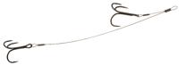 Fox Rage 49 Strand Double Stinger 2St 12Kg / 10cm,5cm / Size 4and6