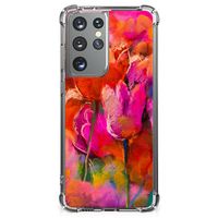 Back Cover Samsung Galaxy S21 Ultra Tulips