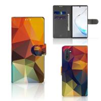 Samsung Galaxy Note 10 | Book Case | Polygon Color Samsung Galaxy Note 10 | Book Case | Polygon Color