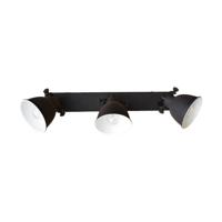 Urban Interiors Stoere plafondspotsIndustrial 3-lichts zwart - AI-WL-07-254-VB