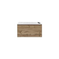 Badkamermeubelset Gliss Eros 70 cm Met Wastafel Rustiek Eiken