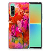 Hoesje maken Sony Xperia 10 V Tulips - thumbnail