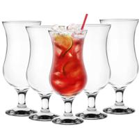 Cocktail glazen - 6x - 420 ml - glas - pina colada glazen - thumbnail