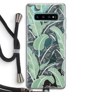 This Sh*t Is Bananas: Samsung Galaxy S10 Plus Transparant Hoesje met koord