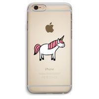 Eenhoorn: iPhone 6 Plus / 6S Plus Transparant Hoesje Eenhoorn: iPhone 6 Plus / 6S Plus Transparant Hoesje