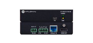 Atlona AT-UHD-EX-70C-RX 4K HDMI/HDBaseT Receiver met PoE, IR en RS-232 Control - 70 meter