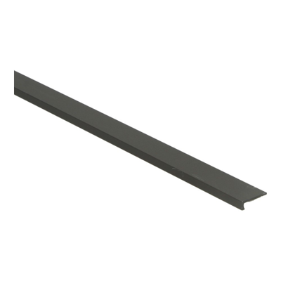 Hoeklijnprofiel zelfklevend 4 mm t.b.v. PVC klik brons - 250 cm