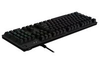 Logitech G G512 CARBON LIGHTSYNC RGB Mechanical Gaming Keyboard with GX Brown switches toetsenbord USB Engels Koolstof - thumbnail